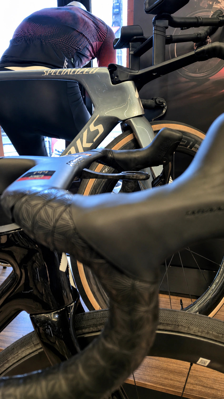 Suporte de GPS guidão Roval Rapid e Alpinist (Tarmac SL8 e SL9) — imagem 4